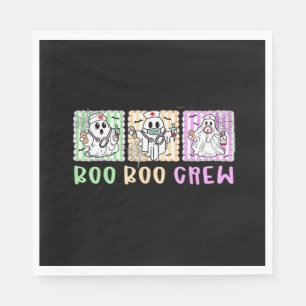 Preppy Boo Crew Nurse Halloween Costume Women Men  Napkin
