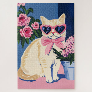 Preppy Cat Puzzle