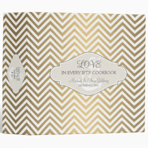 Preppy Chevron Stripe Modern Nautical Anchor Binder