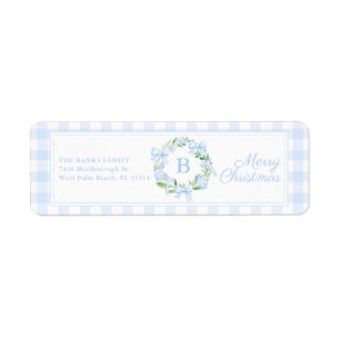 Preppy Chinoiserie Ginger Jar Bows Wreath