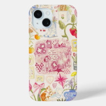 Preppy Collage, Trendy Summer Collage Phone case