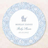 Preppy Couquette Coastal Baby Shower