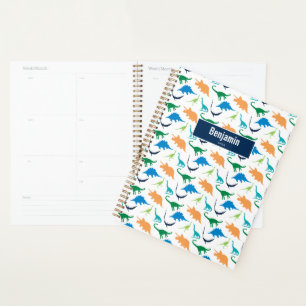 Preppy Dinosaur Garçon Calendrier scolaire person