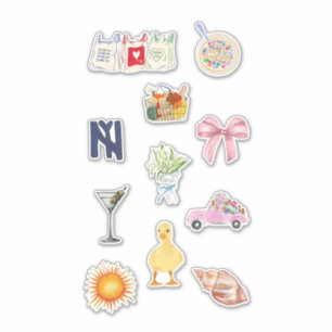 Preppy Girl Starter Pack Stickers