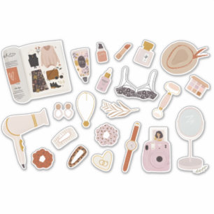 Preppy Girl Starter Pack Stickers