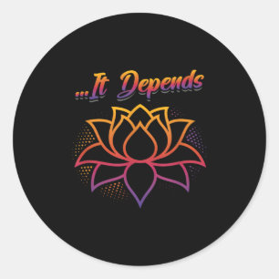 Preppy Goose Baseball Christmas Crew Santa Goose B Classic Round Sticker