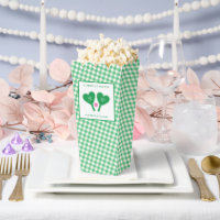 Preppy Green and Pink Wedding Pickleball