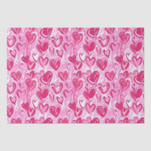 Preppy Hearts  Tissue Paper