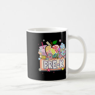 Preppy Kids Pre-k Grad 2025 Preschool Prek Graduat Coffee Mug