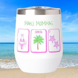 Preppy MAHJ MOMMAS Beach Mahjong Personalized