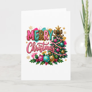 Preppy Merry Christmas Card