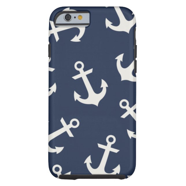 Preppy Nautical Anchor iPhone 6 case  Cover (Back)