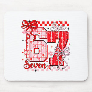 Preppy Nk Valentine 67 Six Seven Meme Valentines D Mouse Pad