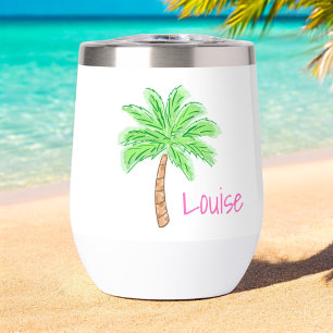 Preppy Palm Tree Personalized 