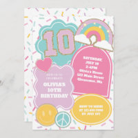 Preppy Patch 10th Birthday