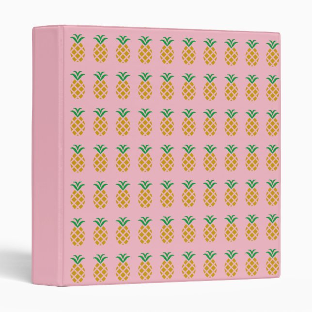 Preppy Pineappy Classeur (Devant/Côté)