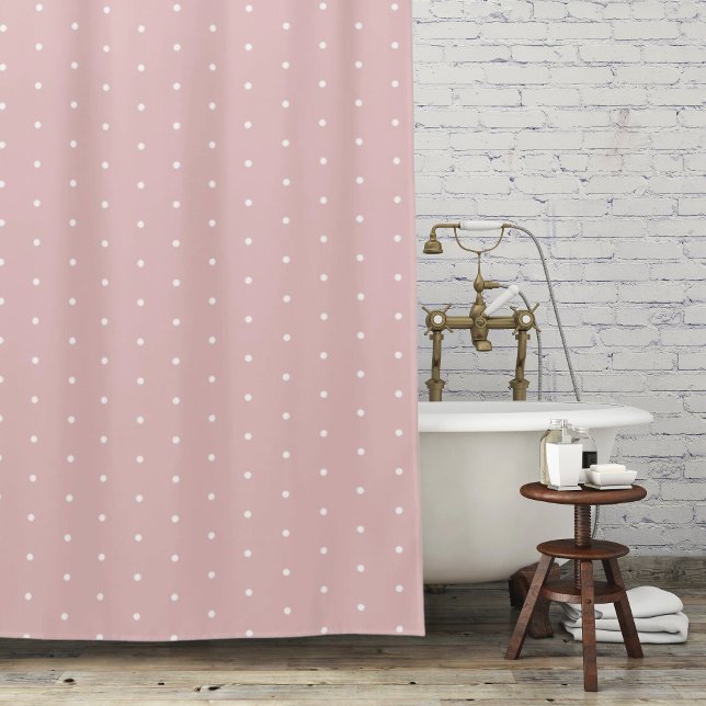  Preppy Pink and White Tiny Polka Dots Pattern (Creator Uploaded)