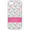 Preppy Pink Green Teal Tennis Pattern Personalized