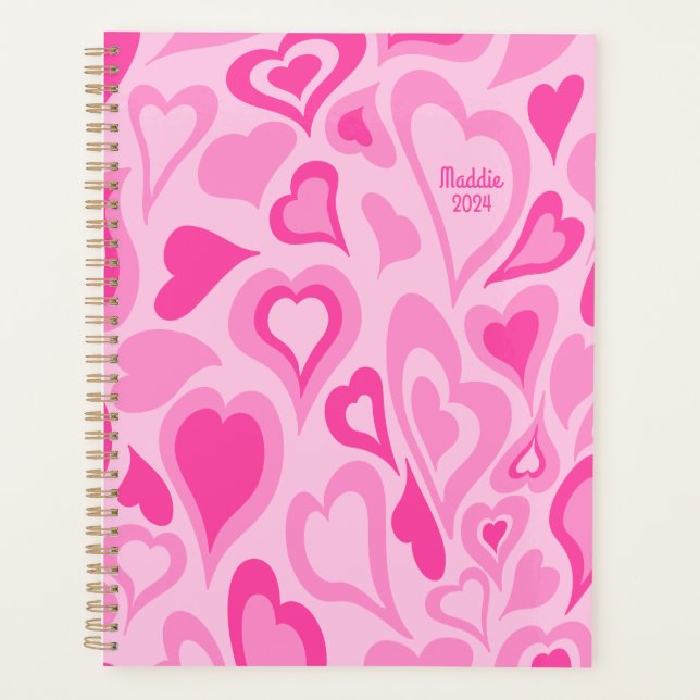 Preppy Planner, Preppy School Supplies Planner (Front)