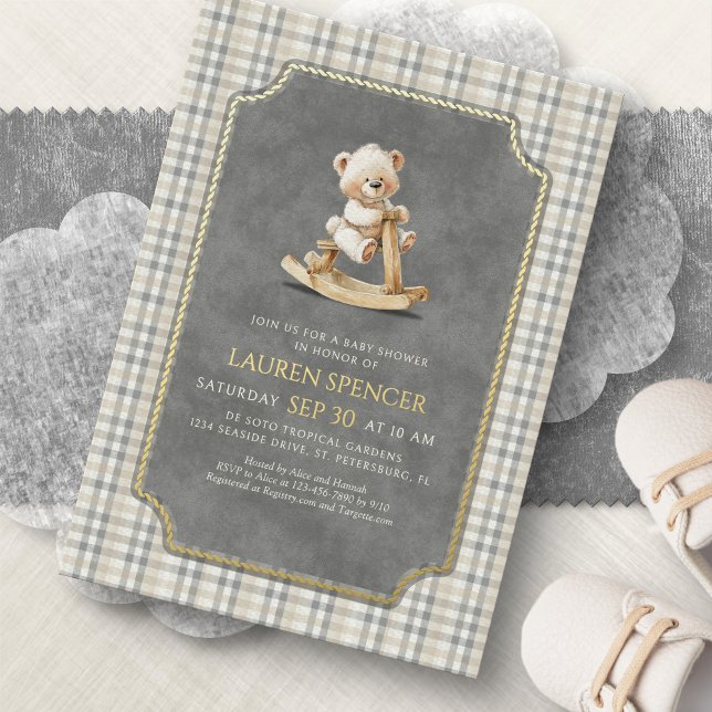 Preppy Polo Bear Baby Shower (Creator Uploaded)