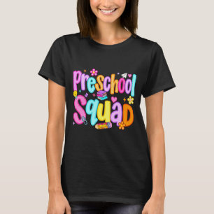 Preppy preschool squad back to school preschool T-Shirt