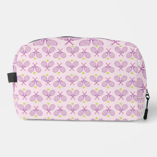 Preppy Purple Tennis Dopp Kit