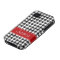 Preppy Red and Black Houndstooth Personalized