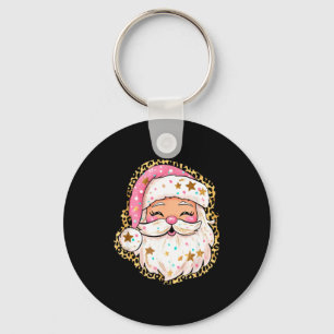 Preppy Santa - Christmas - Funny Christmas - Happy Keychain