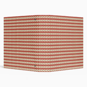 Preppy School Year Geometric Design Binder
