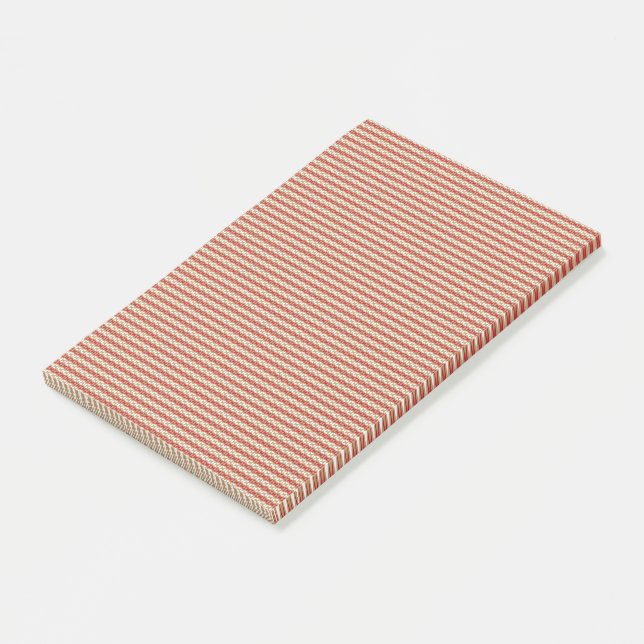 Preppy School Year Geometric Design Post-it Notes (Angled)