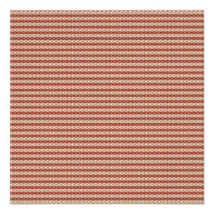 Preppy School Year Geometric Design Poster