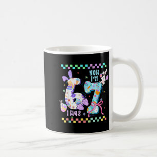 Preppy six seven 67 easter bunny funny 6 7 birthda coffee mug
