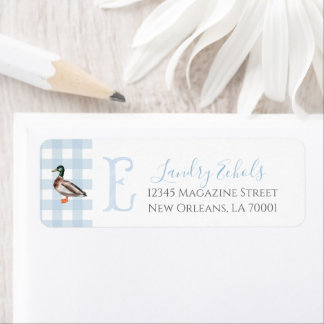 Préppy Southern Blue Boy Duck Baby shower