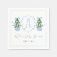 Preppy Southern Blue Christmas Tree