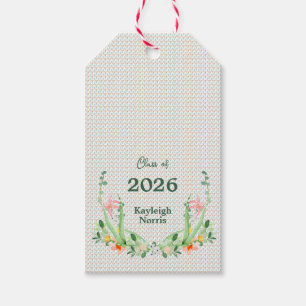 Preppy Southern Custom Graduation Gift Tags