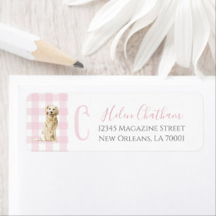 Preppy Southern Rose Girl Baby shower chien