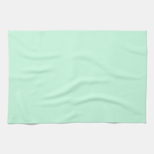 preppy spring colour pastel seafoam green mint kitchen towel