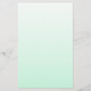 preppy spring colour pastel seafoam green mint stationery