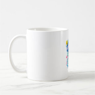 Preppy Statue Liberty Bubble Gum Pickleball Coffee Mug