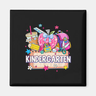 Preppy Supplies Kindergarten Happy Last Day Of Sch Magnet