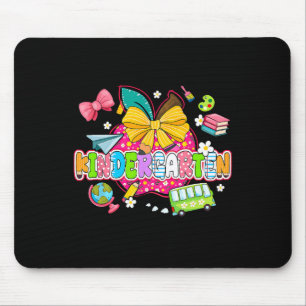 Preppy Supplies Kindergarten Happy Last Day Of Sch Mouse Pad