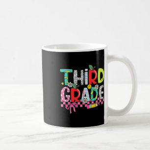 Preppy Supplies Third Grade Happy Last Day Of Scho Coffee Mug
