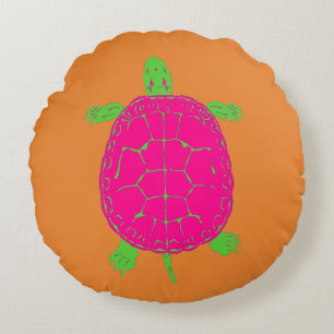 Preppy Turtle Pillow