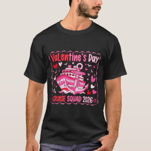 Preppy Valentines Cruise 2026 Family Matching Vale T-Shirt