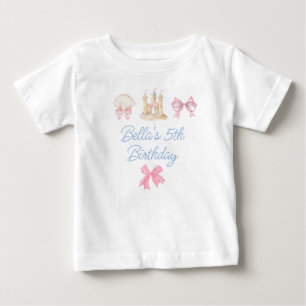 Preppy Watercolor Beach Party  Baby T-Shirt