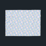 Preppy watercolor floral grandmillennial fleece blanket<br><div class="desc">Preppy watercolor floral grandmillennial Fleece Blanket</div>