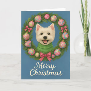 Preppy Westie Card