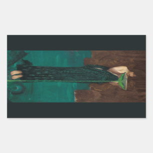 PreRaphaelite Art Circe Invidiosa Sticker