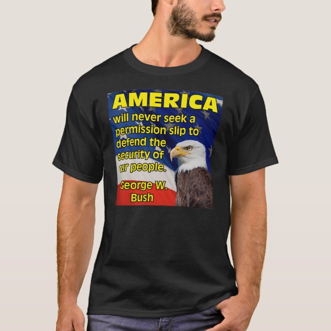 PRES43 PERMISSION SLIP T-Shirt (Front)