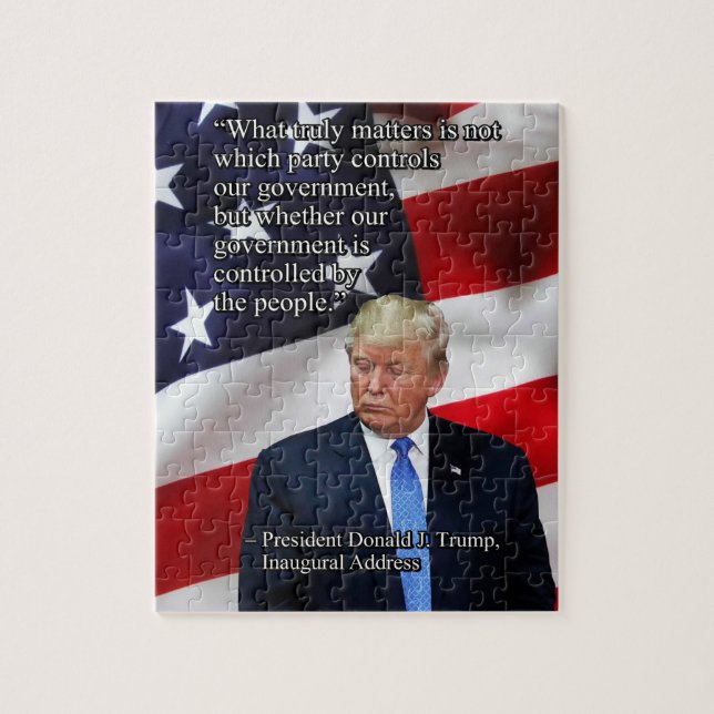 PRES45 WHAT TRULY MATTERS JIGSAW PUZZLE (Vertical)